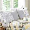 Better Homes & Gardens Yellow & Grey Floral Shams, 2 Piece