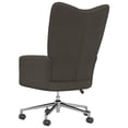 thumbnail image 3 of vidaXL Fauteuil de Détente en Velours Gris Foncé, 3 of 5
