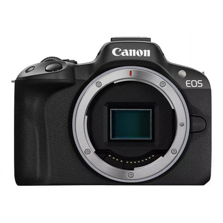 UPC: 0013803351408 | Canon EOS R50 – Digital camera – mirrorless – 24.2 MP – APS-C – 4K / 30 fps – body only – Wi-Fi Bluetooth – black