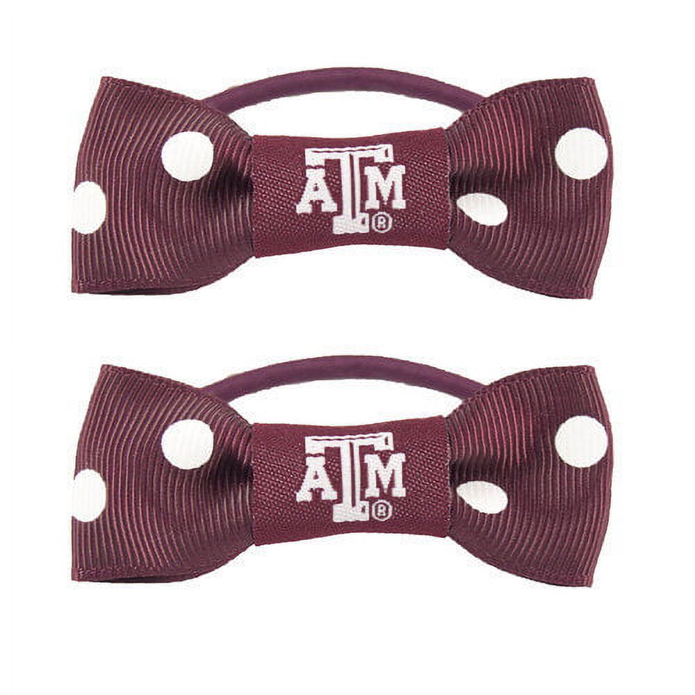 Little Earth NCAA Bow Pigtail Holder (Set of 2) (Set of 2) - image 2 of 7