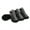 Black, variant on GASTROPOD 4Pcs Dog Shoes Soft Rubber Sole Anti-Slip TPR Sole Dog Boots Breathable Mesh Dog Socks 2.8x3.5cm,Black