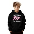 thumbnail image 2 of Tiweut 67 Hoodie for Kids Funny Fashion 6 7 Six Seven Meme Long Sleeve Casual Oversized Christmas Sweatshirt,Black1,6-7 Y, 2 of 4
