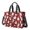Maltese and Dog Paw Print Red, variant on Maltese and Dog Paw Print Red Canvas Messenger Tote Bag, Nurse Handbag with Multi Pockets & Removable Strap, Durable Canvas Gifts for Women Men Teacher Nurse