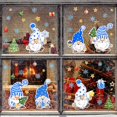 thumbnail image 4 of Christmas Blue Dwarves Stars Decoration Stickerchristmas Decoration Window Stickers Diy Removable Pvc Reusable Window Sticker For Interior Christmas D, 4 of 5