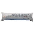 thumbnail image 2 of 45" White San Francisco Daylight Skyline Lumbar Decorative Pillow, 2 of 3