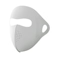 thumbnail image 3 of Mascarilla facial completa, ligera, lavable, plegable, cómoda y transpirable para viajes al aire libre. gris, 3 of 9