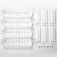 thumbnail image 4 of TFixol Narrow Sliding Storage Organizer Rack Easy-Glide Wheels and 4 Heavy-Duty Shelves, 4 of 6