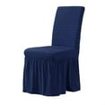 thumbnail image 4 of Bubble Lattice Elastic Chair Covers Spandex Chair Covers For Kitchen/Dining Room Office Chair Cover With Back, 4 of 7