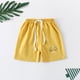 thumbnail image 2 of Odeerbi 1-6 Años Niños Niñas Verano Algodón Pantalones Cortos Casual Transpirable Cute Bottom Shorts, 2 of 5
