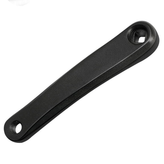 Bicycle Crank Arm,170mm Aluminium Alloy Left Crank Arm for Mountain Bike Road Bike,Black,Rhombic Hole
