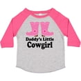 thumbnail image 3 of Inktastic Daddy's Little Cowgirl Girls Toddler T-Shirt, 3 of 5