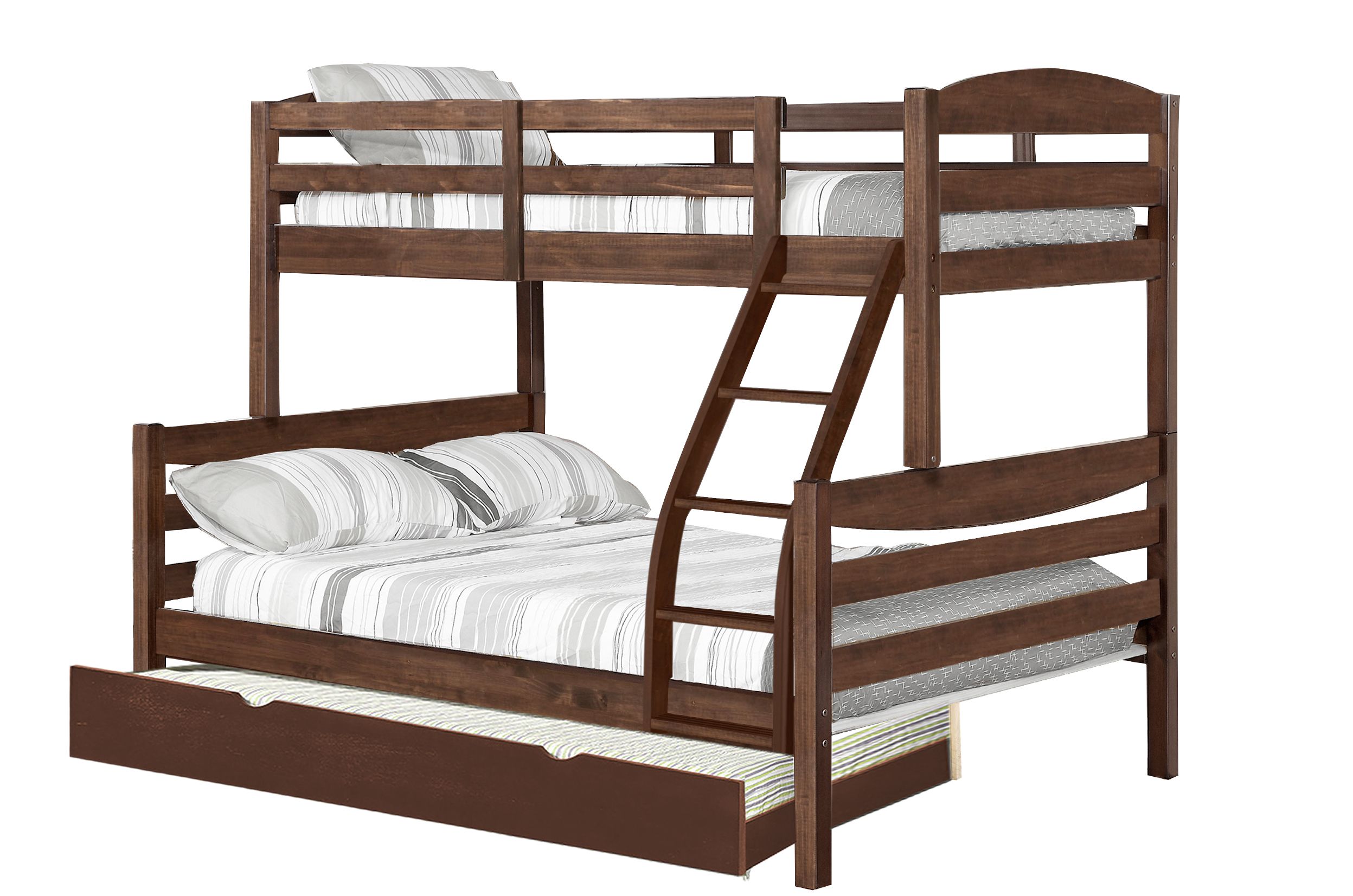 Harrow Convertible Twin Over Full Bunk Bed (Optional Storage or Trundle