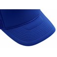 thumbnail image 5 of Solid poly foam front mesh back trucker cap (Royal Blue), 5 of 5
