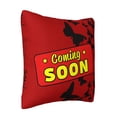 thumbnail image 2 of ZICANCN Decorative Throw Pillow Covers , Coming Soon Sign Couch Sofa Decorative Knit Pillow Covers for Living Room Farmhouse 20"x20", 2 of 8