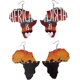 thumbnail image 4 of KAIYANG Pendientes de madera con mapa africano colorido de mujer, hechos a mano, joyería étnica, estilo tribal 1 estilo 2, 4 of 4