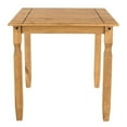 thumbnail image 2 of Bridge Brazil Wood Dining Table Corona Collection | Furniture Dash Antique brown color stain., 2 of 5
