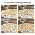 thumbnail image 7 of ODIKA 6'x9' Washable Area Rug Alphabet Educational Abc Chart Print Featuring Motif Frame Letter for Family Room, Living Mater Bedroom, Non-Slip, Easy Care, 7 of 7