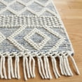thumbnail image 3 of SAFAVIEH Vermont Wichita Aztec Runner Rug, Ivory/Blue, 2'3" x 8', 3 of 8
