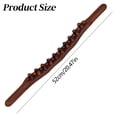 thumbnail image 3 of Gua Sha Wooden Stick With 31 Wooden Massage Beads Fascia Rod Wooden Massage Stick For Muscle Relaxation Massage Neck Back Stomach Legs Arms(Bronze,), 3 of 9
