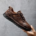 thumbnail image 2 of Hand-Stitched Leather Casual Walking Shoes, 2 of 3
