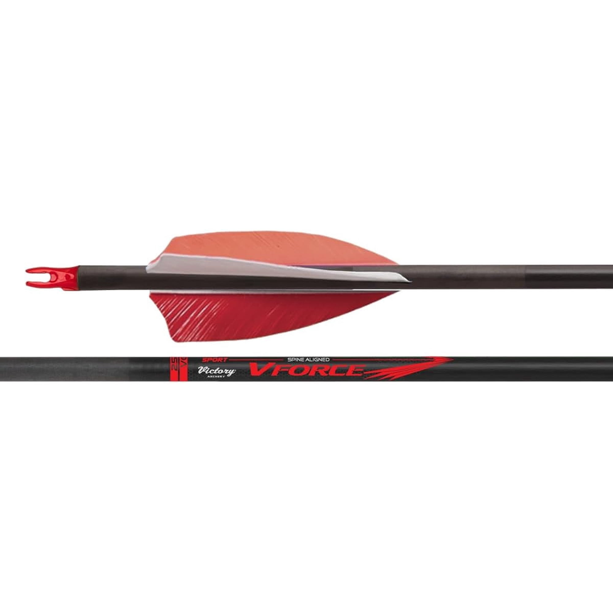 Victory Archery VForce 400 Spine Carbon Hunting Arrows 6 Pack