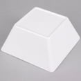thumbnail image 2 of American Metalcraft MELSQ73 Melamine 7" Square Bowl, 58-Ounce, White, 2 of 3