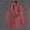 *Red, variant on ClodeEU Women's Double Breasted Blazer, Casual Long Sleeve Open Front Suit Jacket, Solid Color Office Coat Green,Womens Plus XXXL