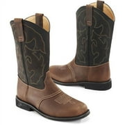 Wrangler - Men's Paisley Genuine Leather Western Boots