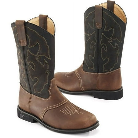 Wrangler - Men's Paisley Genuine Leather Western Boots