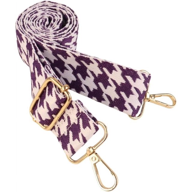LinYooLi Bandoulière de Remplacement Réglable, Sangles de Bagage, Ceinture Bandoulière en Toile pour Sac à Main, Sangle de Sac à Main pour Femmes (Style A 119)