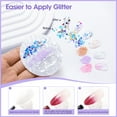thumbnail image 4 of Gellen Multifunctional Blending Gel, 18ML 7-in-1 Nail Gel for Mix Powder Glitter Jelly Colors Nails, UV Blooming Gel for Spread Effect, Nail Glue for Nail Tips, Strengthener Nail Brush for Apex Build, 4 of 10