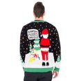 thumbnail image 2 of Ho Ho Ho It #!@%ING Merry Sweater Men's Ugly Christmas Sweater, 2 of 3
