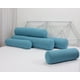 thumbnail image 4 of Almohada de algodón y lino de color sólido Cintura cilíndrica Respaldo de lino Sofá de oficina Cojín de cabecera Almohada de caramelo extraíble y lavable, 4 of 6
