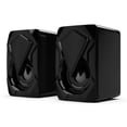 thumbnail image 2 of fastboy 1 Pair Computer Speakers Stereo USB RGB Loudspeakers 3.5mm Wired LED Light Portable Desktop Subwoofers, 2 of 8
