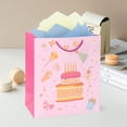 thumbnail image 5 of Cheinxy 13.7'' Happy Birthday Gift Bag with Handles and Tissue Paper for Men Women Girls Boys, 5 of 7