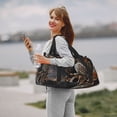 thumbnail image 6 of Kdxio Leopard On Tree Branch Travel Duffel Bag Gym Bag Weekender Travel Bag Gym Bag for Women &Men Airplane Travel Essentials for Flying, 6 of 7