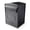 Black, variant on QualArc LSF-LS05-BRZ 18 in. Bloomsbury Rear Retrieval Mailbox - Bronze Color
