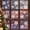 Multicolor, variant on 135 Pcs Christmas Window Clings Snowflakes Window Decals Static Window Stickers for Christmas Decorations Window Décor Ornaments Xmas Party Supplies Thanksgiving Party Décor