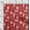Red, variant on oneOone Organic Cotton Poplin Twill Fabric Arrow Sign & Check Kasuri Print Sewing Fabric BTY 42 Inch Wide