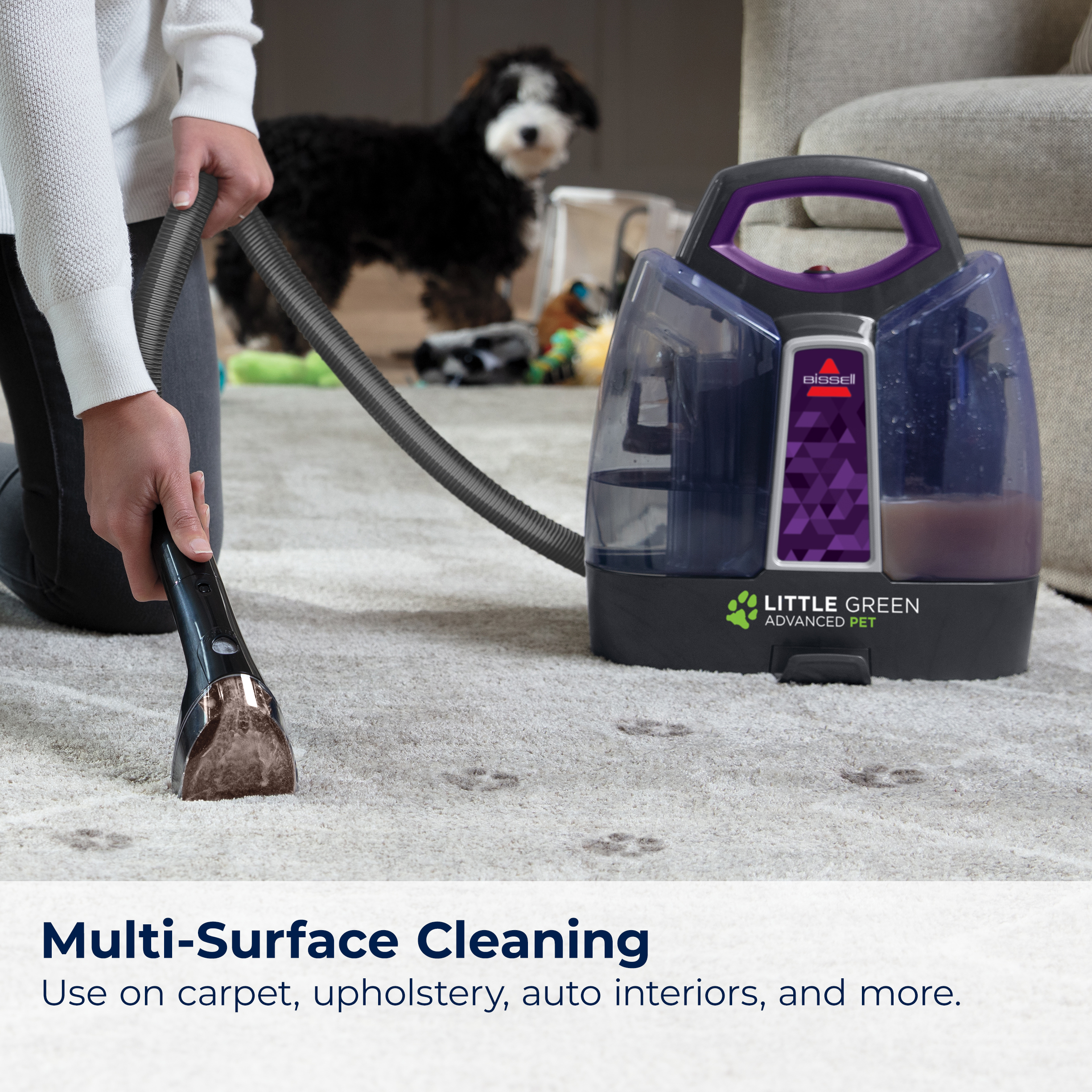 BISSELL Little Green ProHeat Pet Portable Carpet Cleaner photo 4
