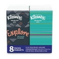 thumbnail image 2 of On The Go Packs Facial Tissues, 3-Ply, White, 10 Sheets/pouch, 8 Pouches/pack | Bundle of 5 Packs, 2 of 7