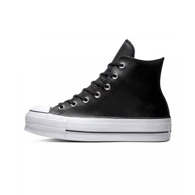 Tenis Converse Chuck Taylor de Piel 23 CM Bota con Plataforma 561675C