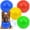4.5 Set of 4, variant on 2.5" Squeaky Balls for Small & Medium Dogs - Durable Rubber Toys for Puppies, Spiky Cleaning Ball with 8 Colors