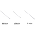 thumbnail image 2 of Tringle à Rideau Extensible, Tringle à Tension Extensible, Facile à Installer pour Rideaux en Filet, Tringles Télescopiques Extensibles pour Rideau de Douche, Rideau de Baignoire, Armoires de Porte (30 à 50cm), 2 of 4