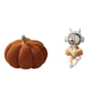 thumbnail image 1 of Almohadas de calabaza de Halloween,Almohadas de calabaza de Halloween Decoración del hogar Suave,Cojines de calabaza para Halloween,peluches,sofá,Estatua del astronauta,Figura decorativa, 1 of 8