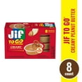 thumbnail image 2 of Jif To Go Creamy Peanut Butter, 8 Cups, 1.1 oz Each, 2 of 12