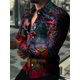thumbnail image 1 of Camisa de hombre Camisa gráfica Animal Tigre Estampado 3D Exterior Casual Manga larga Botones Ropa Moda Casual Cómoda, 1 of 6