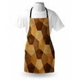 thumbnail image 3 of Retro Apron Abstract Parquet Flooring Wooden Rustic with Geometric Monochrome Pattern, Unisex Kitchen Bib Apron with Adjustable Neck for Cooking Baking Gardening, Brown Pale Brown, by Ambesonne, 3 of 3