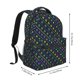 thumbnail image 2 of Disketp Mardi Gras Strings of Beads Mochila Estampada para Hombre y Mujer – Mochila Ligera Clásica con Múltiples Bolsillos para Universidad, Trabajo y Viajes-One Size, 2 of 4