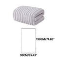 thumbnail image 5 of Oversize Fluffy Fleece Bath Towels,Soft Bath Sheet Towels,Microfiber Ribbed Oversized Bath Towels Extra Large for Bathroom,Home,Hotel,Spa,Beach,Pool,Gym,Plush Bath Towels On ,35x75 Inches, 5 of 7